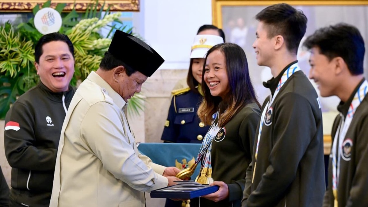 Prabowo: Atlet SEA Games Simbol Kebangkitan Bangsa, Bonus Rp465 Miliar Disiapkan