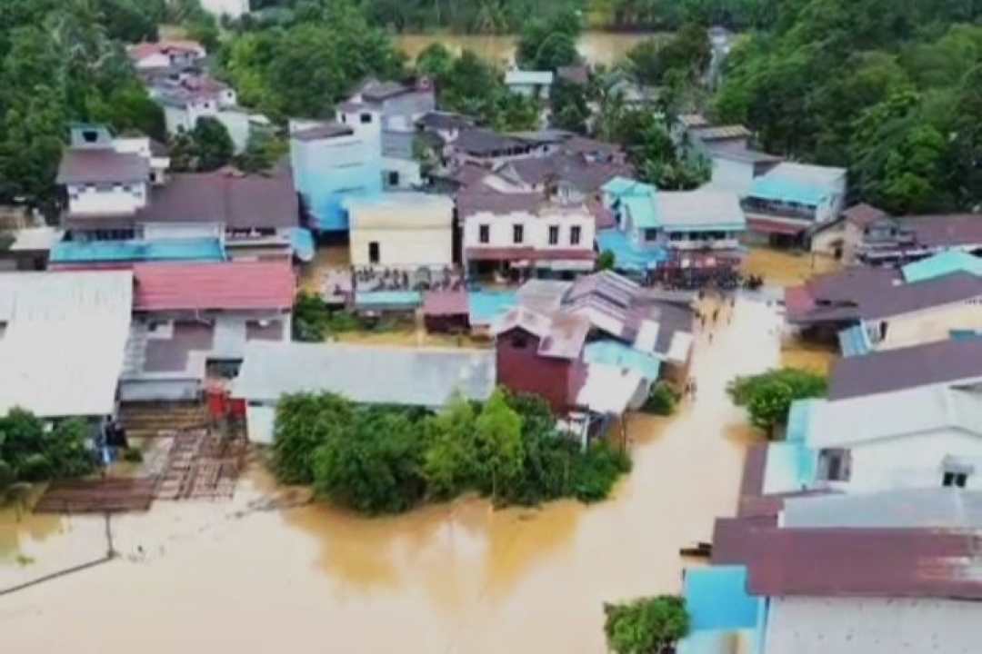 Sekadau Dikepung Banjir Hingga 2 Meter, 3.545 KK di Nanga Taman dan Nanga Mahap Terendam!