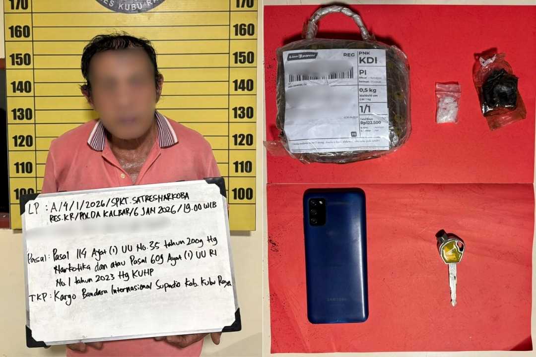 “Kopi Aroma Sabu” di Supadio: Lansia Penyelundup Narkotika Lintas Provinsi Diciduk