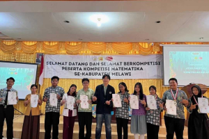 Dominasi KOMET ke-22 Untan, Siswa MAN Melawi Borong Juara 1 dan 2 Matematika