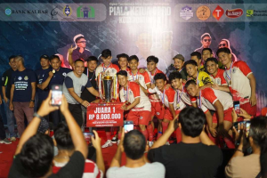 Dobrak Sekat! Satarudin Gandeng Band Indie dan UMKM di Final Open Turnamen Mini Soccer Pontianak