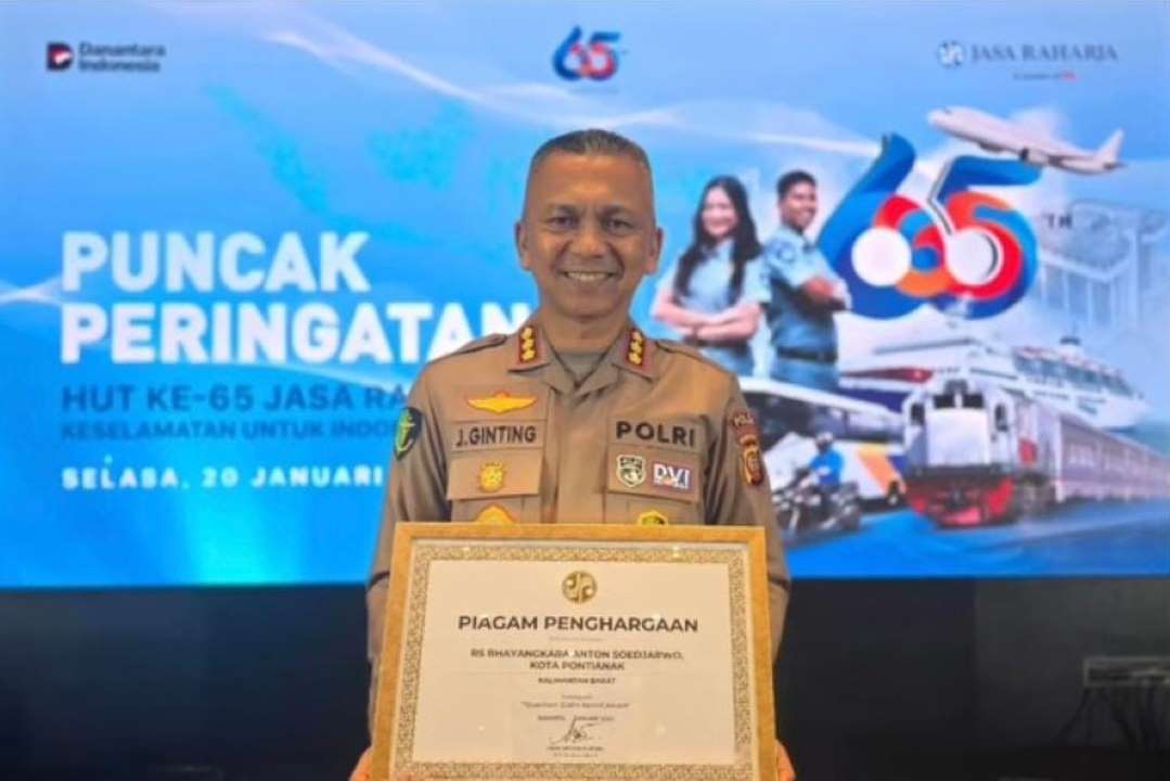 Top 10 Nasional! RS Bhayangkara Anton Soedjarwo Pontianak Tercepat Layani Klaim Kecelakaan