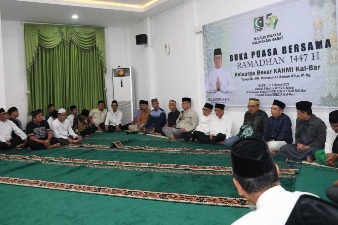 Buka Puasa Bersama MW KAHMI Kalbar, Harisson Tekankan Implementasi Nilai Dasar Perjuangan HMI