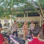 Polsek Mandor Razia 21 Motor Knalpot Brong di SMKN 1 dan SMAN 1 Mandor