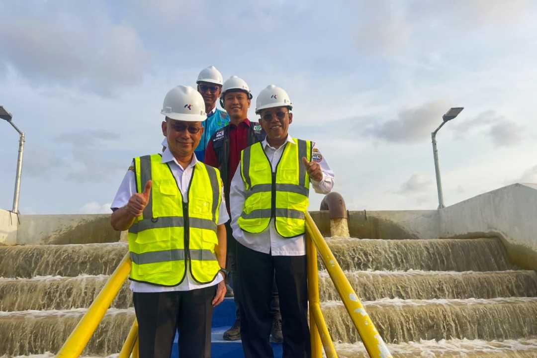 Kapasitas 360 Liter Per Detik, Instalasi Air Nipah Kuning Kini Masuk Tahap Uji Coba untuk Layani Warga