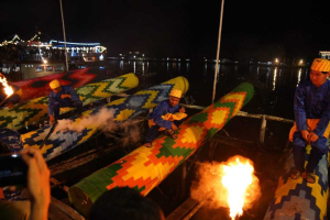 Tradisi Lebaran di Pontianak, 229 Meriam Karbit Siap Menggelegar di Tepian Kapuas