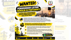 Wanted! Pemadaman Listrik Bergilir di Pontianak!